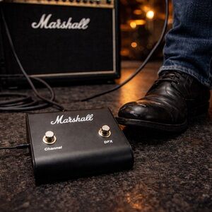 Marshall 2 Button Footswitch – Channel / DFX – Genuine Guitar Amp Pedal